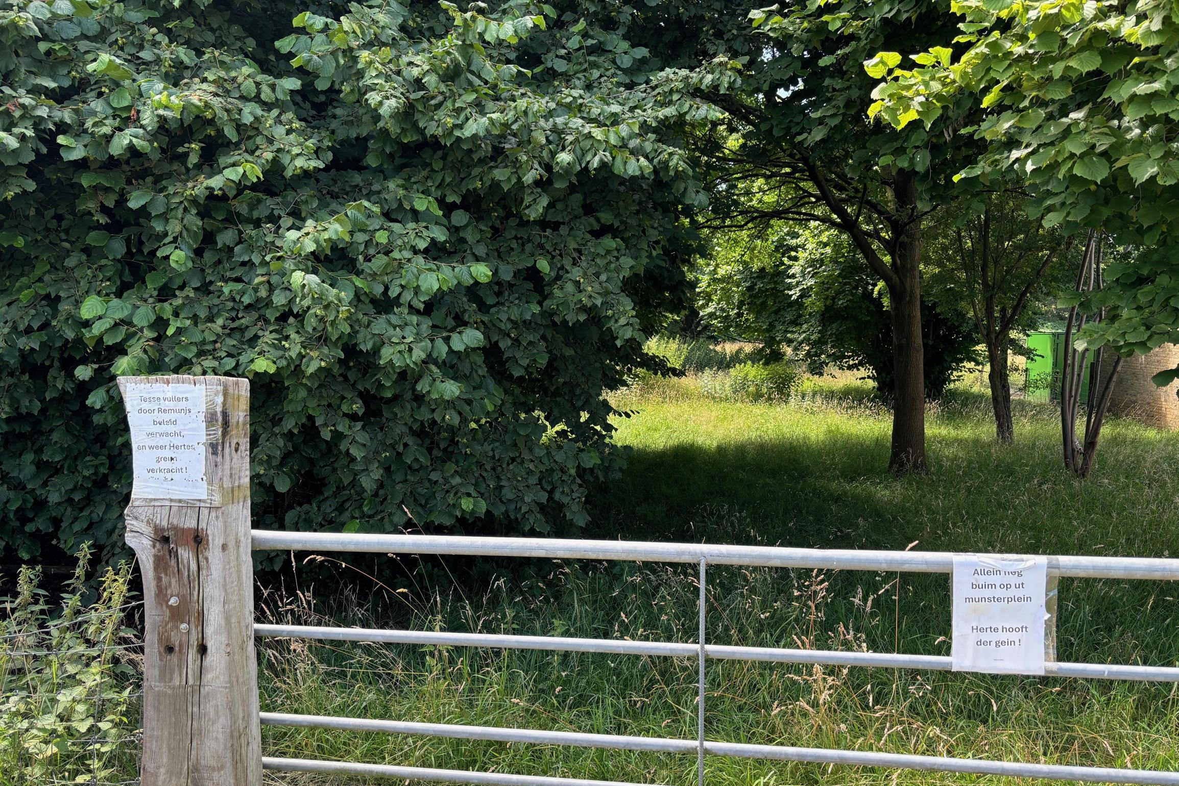 Omwonenden Rosslag Herten: geen nieuwbouw in groen waterwingebied met das, vleermuis en vos